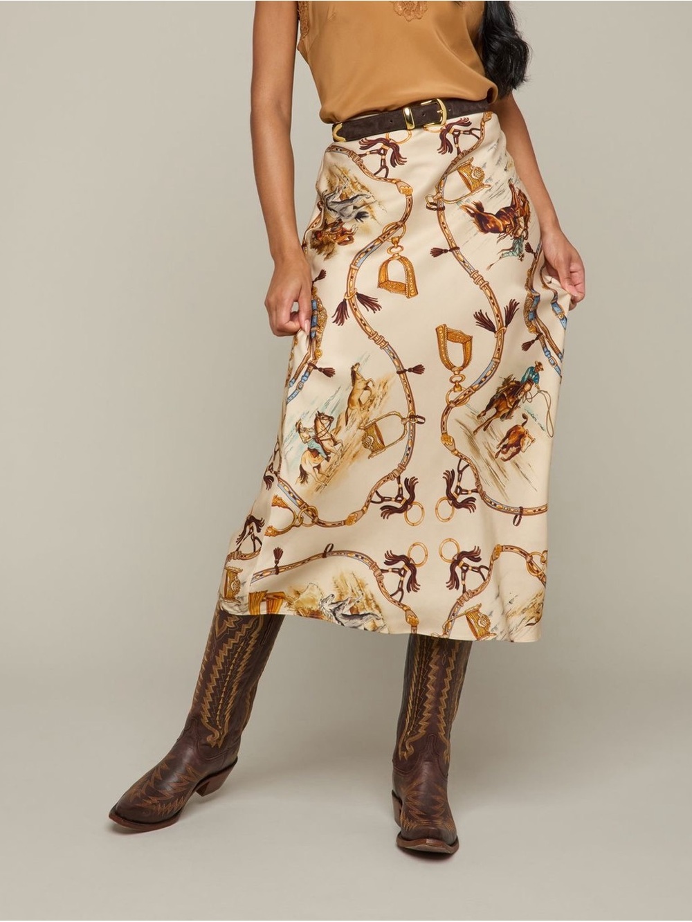 Lucchese Boot Maker- Carolina Skirt - XL - NWT
